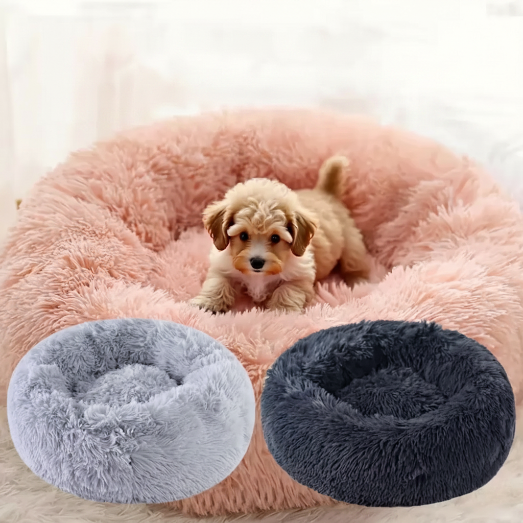 Lit cocon en peluche