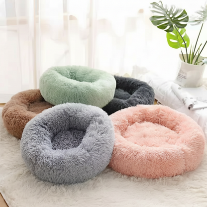 Lit cocon en peluche