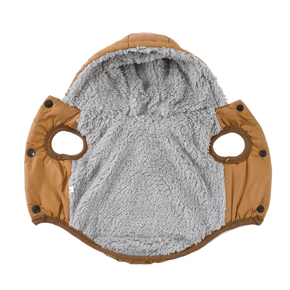 Veste polaire à capuche