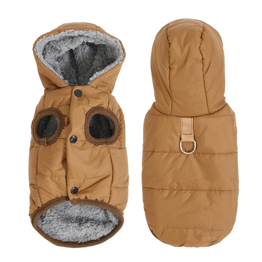 Veste polaire à capuche