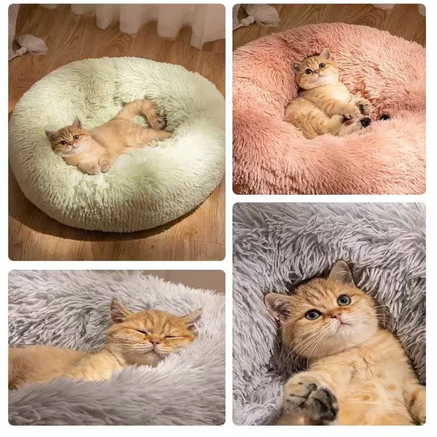 Lit cocon en peluche
